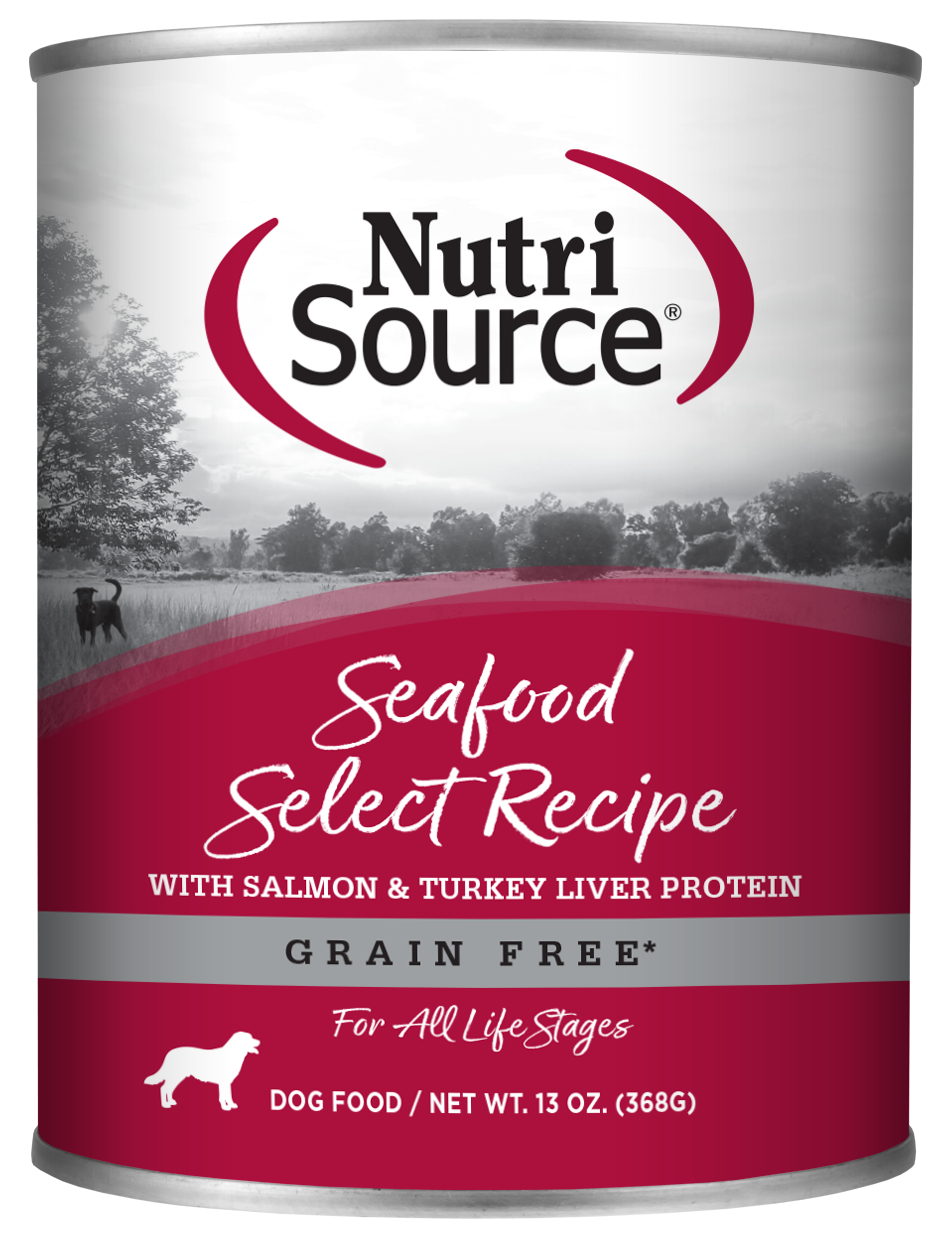 NUTRISOURCE DOG FOOD CAN