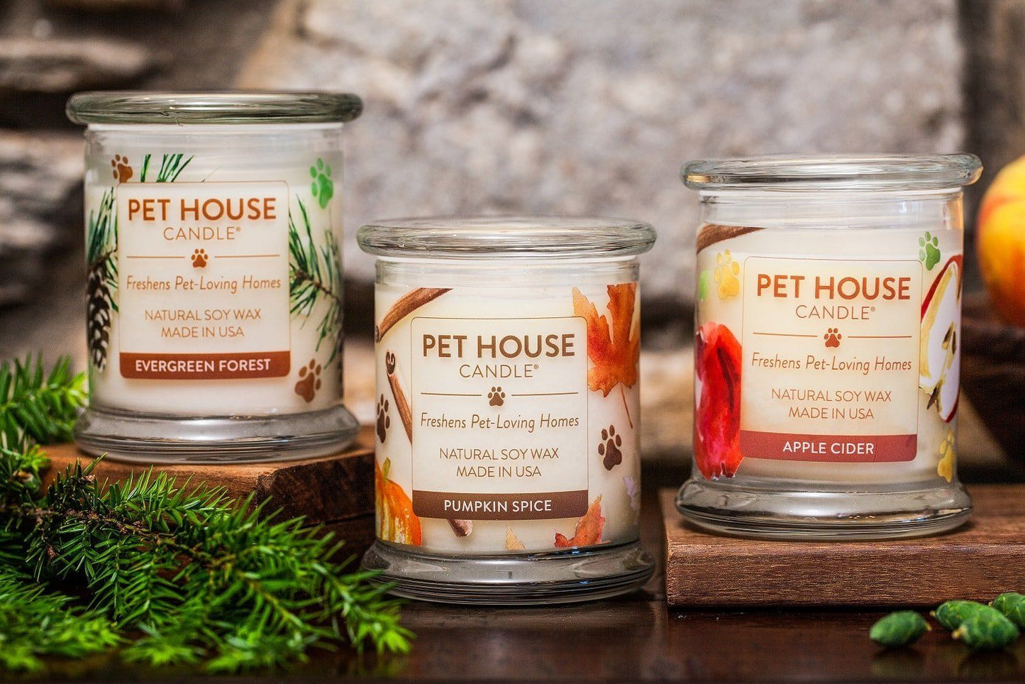 PET HOUSE CANDLE